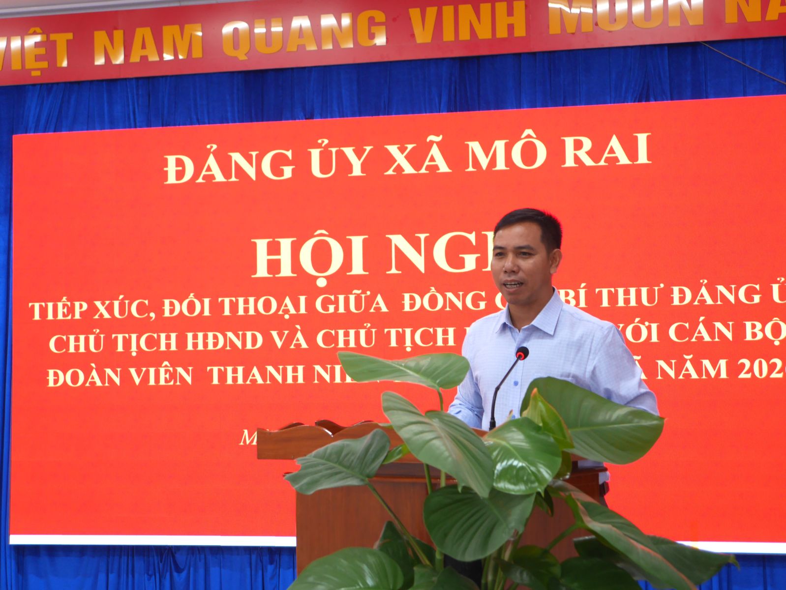 MÔ RAI TỔ CHỨC HỘI NGHỊ TIẾP XÚC, ĐỐI THOẠI GIỮA NGƯỜI ĐỨNG ĐẦU CẤP ỦY ...